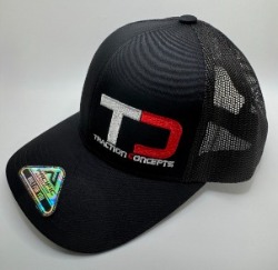 Turbo Black Snapback Hat